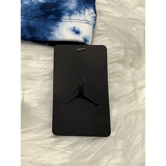 NEW Jordan Jumpman Printed Sports Bra Teen Girls Blue Tie Dye Size XL 13-15 yrs - Picture 4 of 7